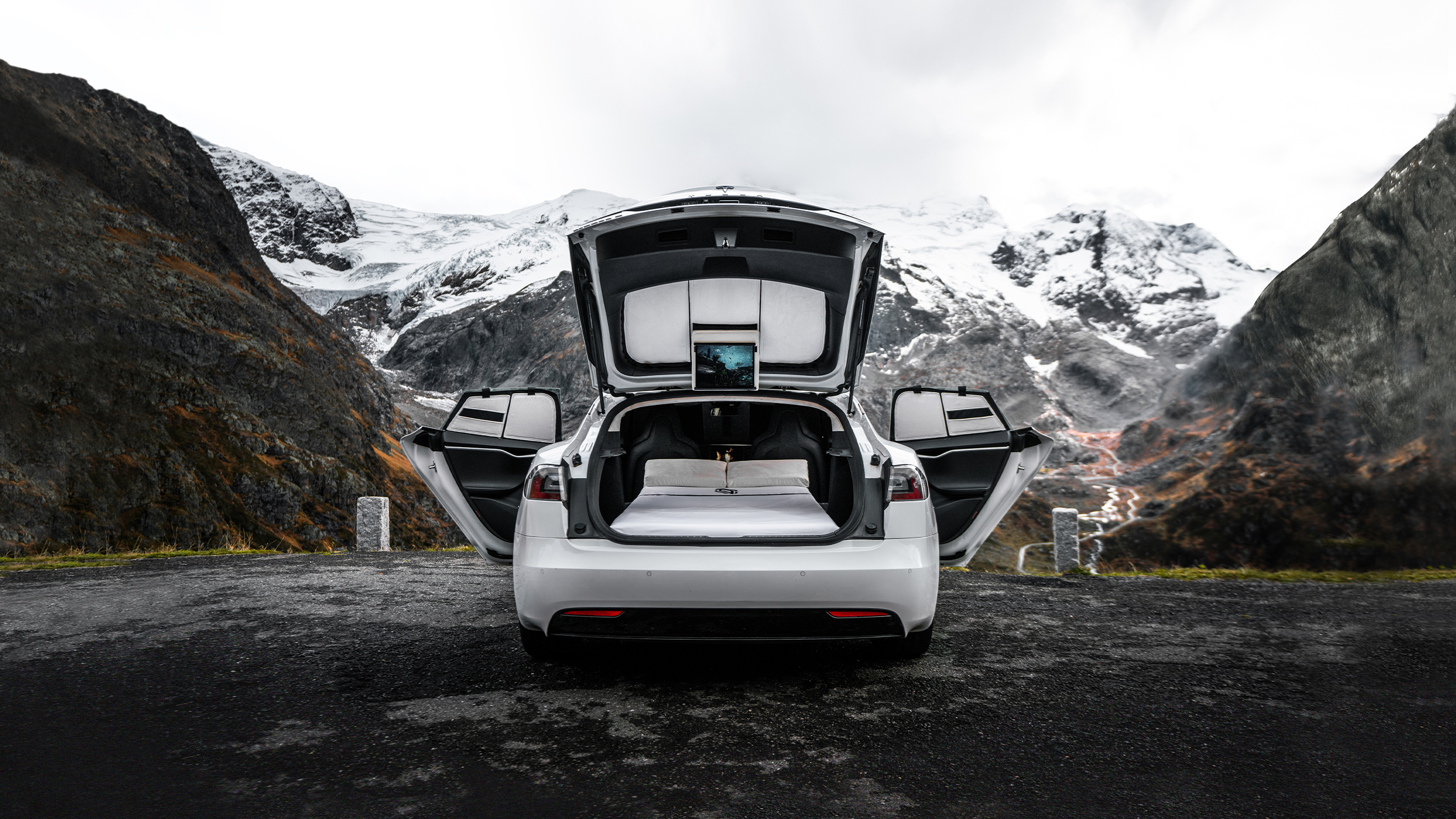 DreamCase - Hard Case pour Tesla Model S - Équipement auto